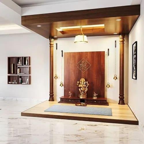 Pooja Room Interior Design in Kolkata & Haldia