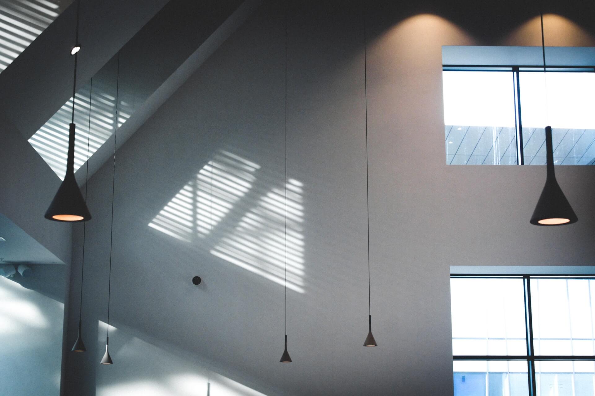 Premium residential interior with designer lighting
